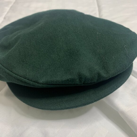 Pebble Beach Traditional Green Cotton Golf Flat Cap - Picture 5 of 5